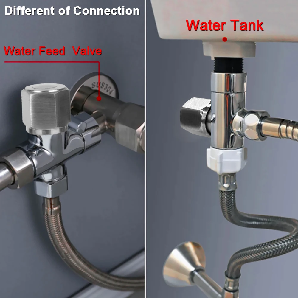 Handheld Hand Bidet faucet For Bathroom hand sprayer shower head Bidet sprayer set For toilet Stainless Steel self cleaning