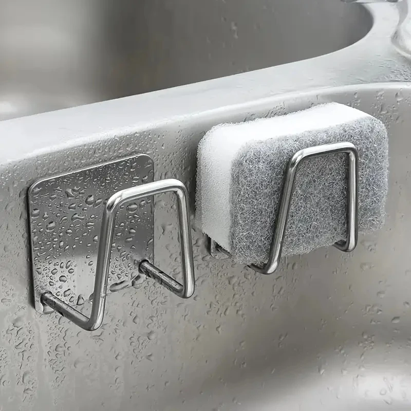 Sponge drainage bracket, wall mounted sponge bracket, stainless steel sink drainage bracket