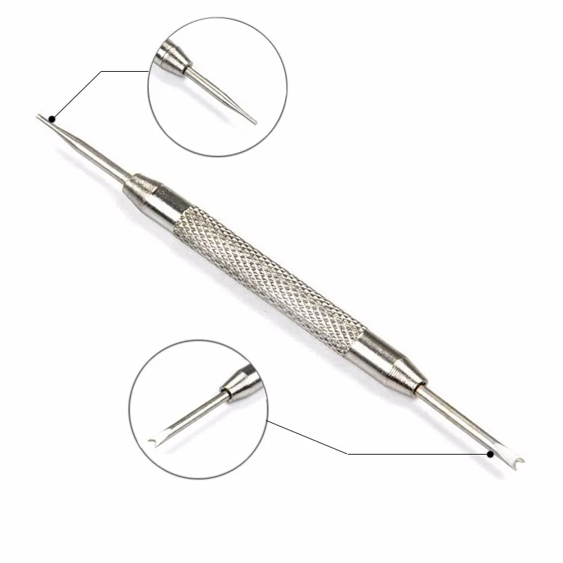 3pcs Metal Watch Band Repair Tool Stainless Steel Bracelet Watchband Opener Strap Replace Spring Bar Connecting Pin Remover Tool