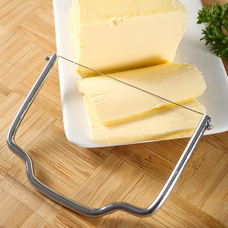 Stainless Steel Cheese Cutter, Home Foie Gras Cut, Baking Tools, Butter Knife, Cheese Splitter, Cheese Slicer