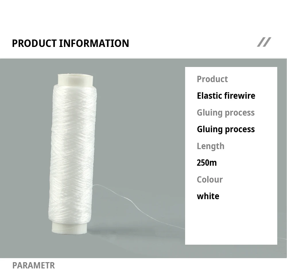 FTK 250M Strong Elastic Firewire Elastic Line 0.2mm Fishing Line Japan Fishing Thread Fishing Tools Fishing Tackle