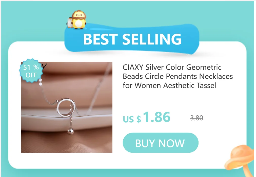 Silver Color Round Piece Tassel Choker Necklaces Simple Niche Design Chains Ball Rock Lady Clavicle Chain Girl Party Jewelry