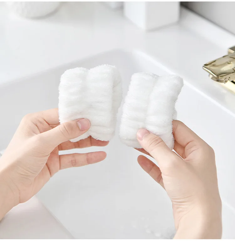 Absorbent Wrist Washing Wristbands Soft Microfiber Washband Towel For Wash Face Water Washing Prevent Wetness Wrist belt