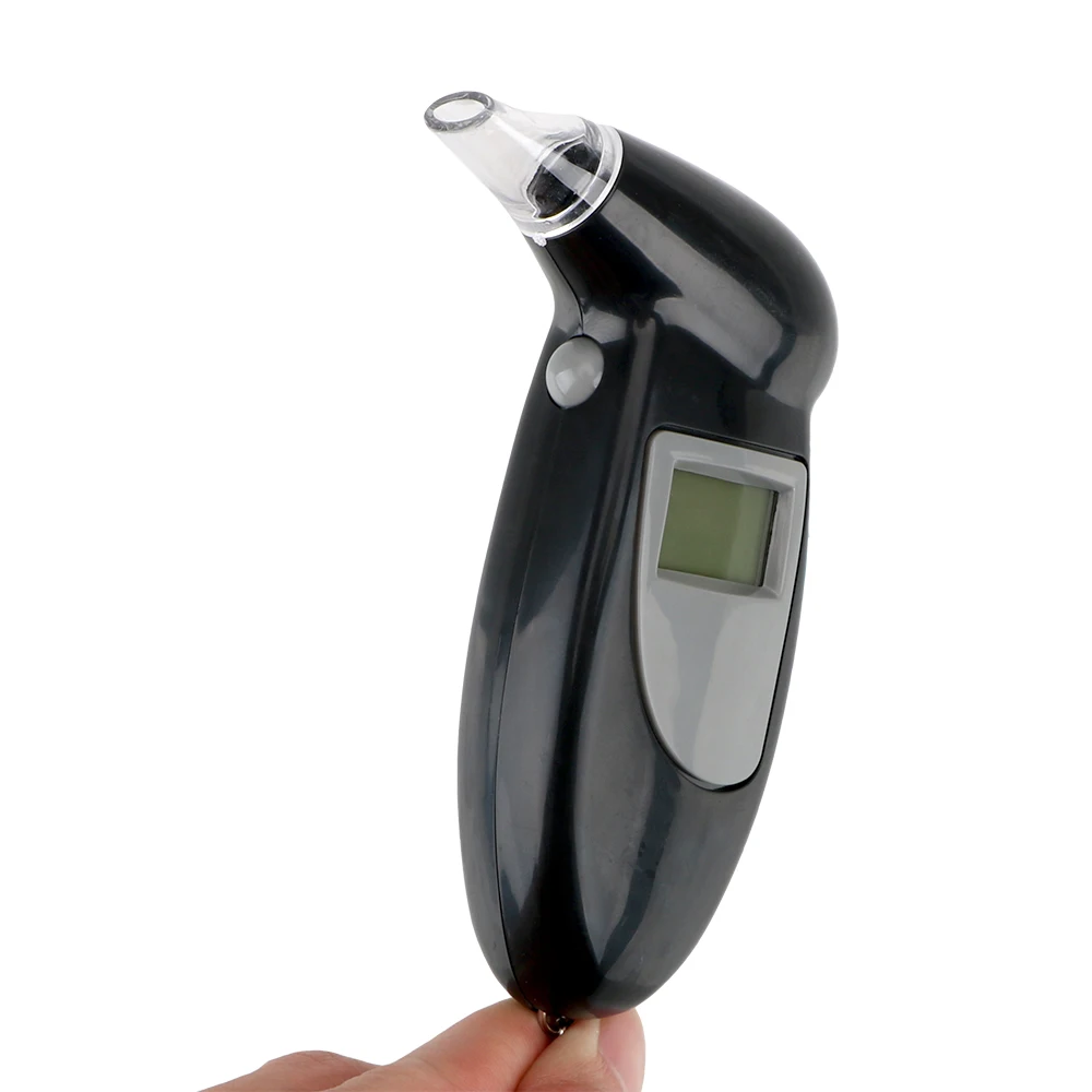 Portable Breath Alcohol Tester Handheld Breathalyzer Alcotest Alcohol Test Tools Backlight Digital Set Car Accessories Universal