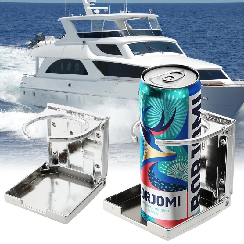 1pcs Stainless Steel Boat Ring Cup Drink Holder Universal Drinks Holders For Marine Yacht Truck Rv Car Trailer Hardware