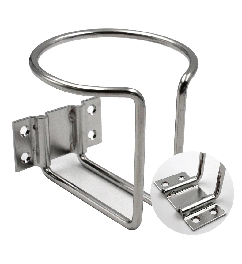 1pcs Stainless Steel Boat Ring Cup Drink Holder Universal Drinks Holders For Marine Yacht Truck Rv Car Trailer Hardware