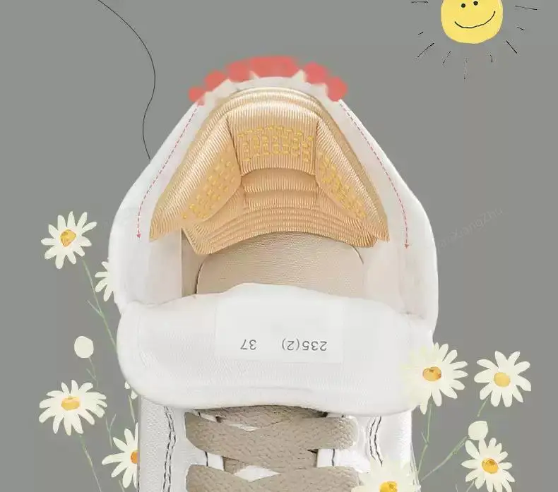 Heel Stickers Heel Protectors Sneaker Shrinking Size Insoles Anti-wear Feet Shoe Pads Adjust Size High Heel Cushion Inserts