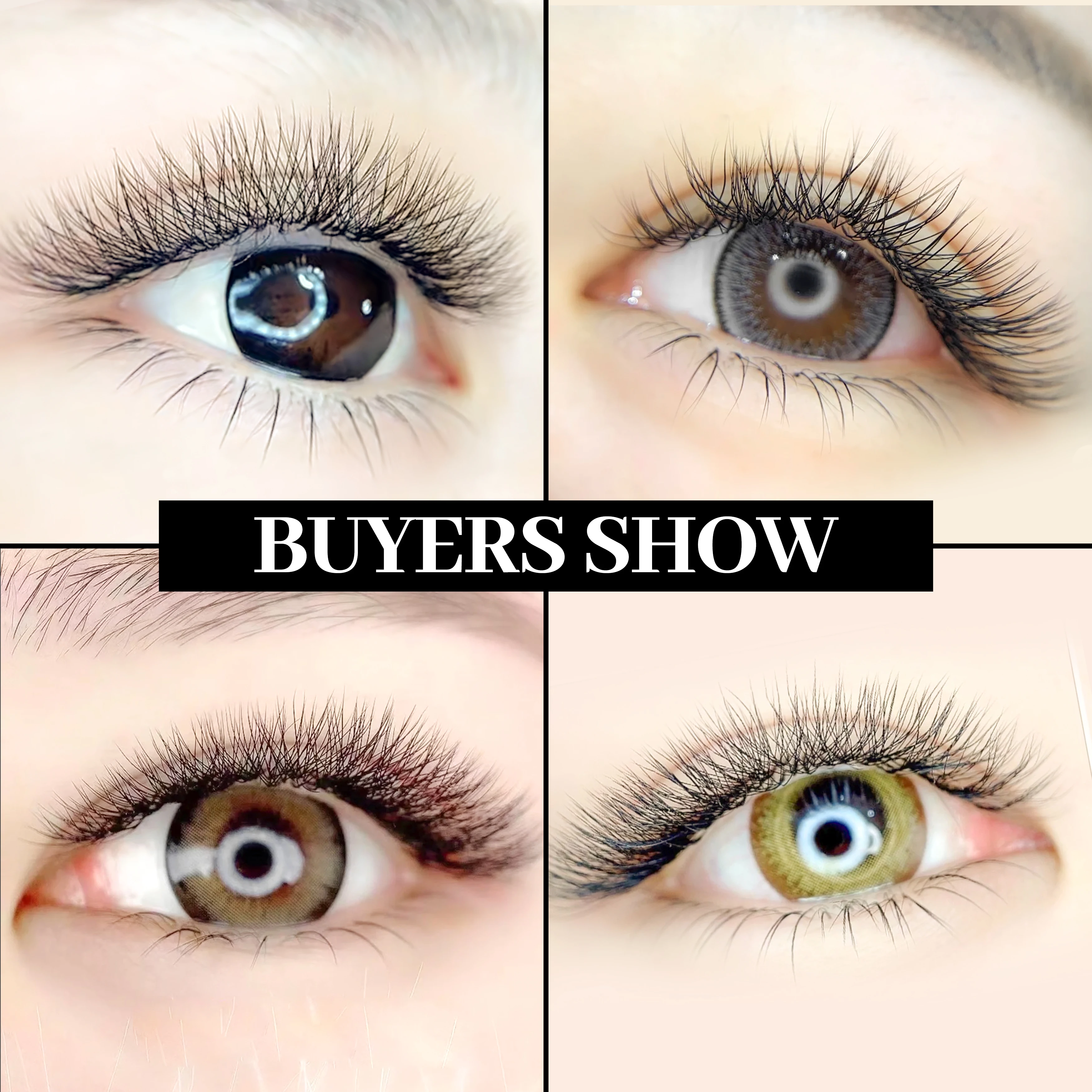 XIUSUZAKI W Shaped Bloom 2D 3D 4D 5D 6D 7D 8D Automatic Flowering Premade Fans Eyelashes Extensions Natural YY Individual Lashes
