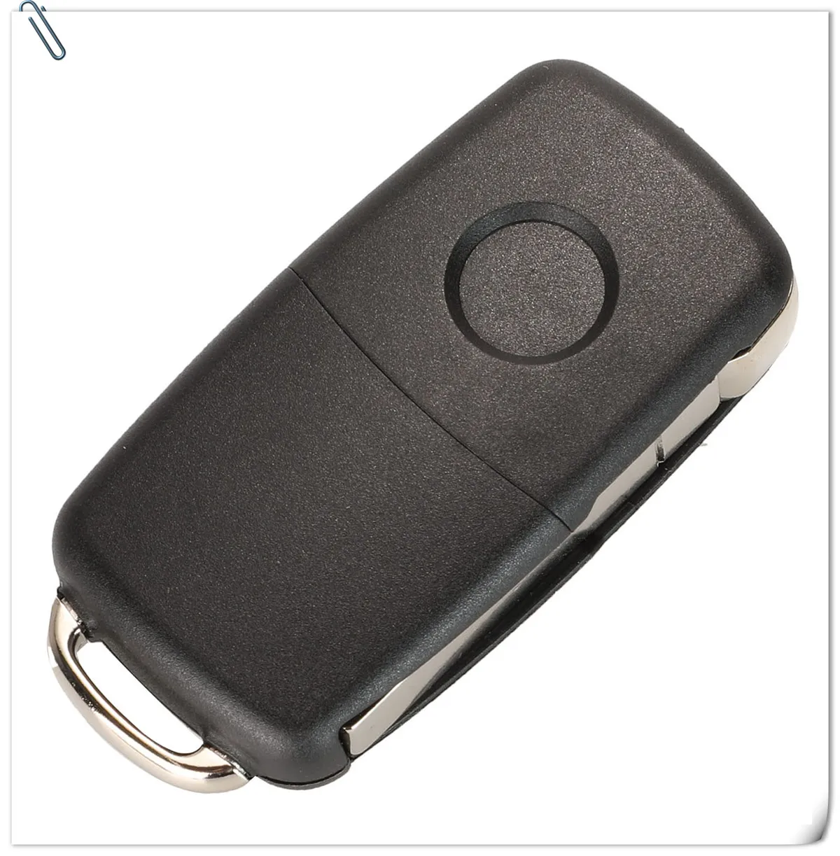 jingyuqin 10pcs 4 Buttons 020AD Remote Key Shell Case Fit for VW Caddy Eos Golf Jetta Beetle Polo Up Tiguan Touran 5K0837202AD