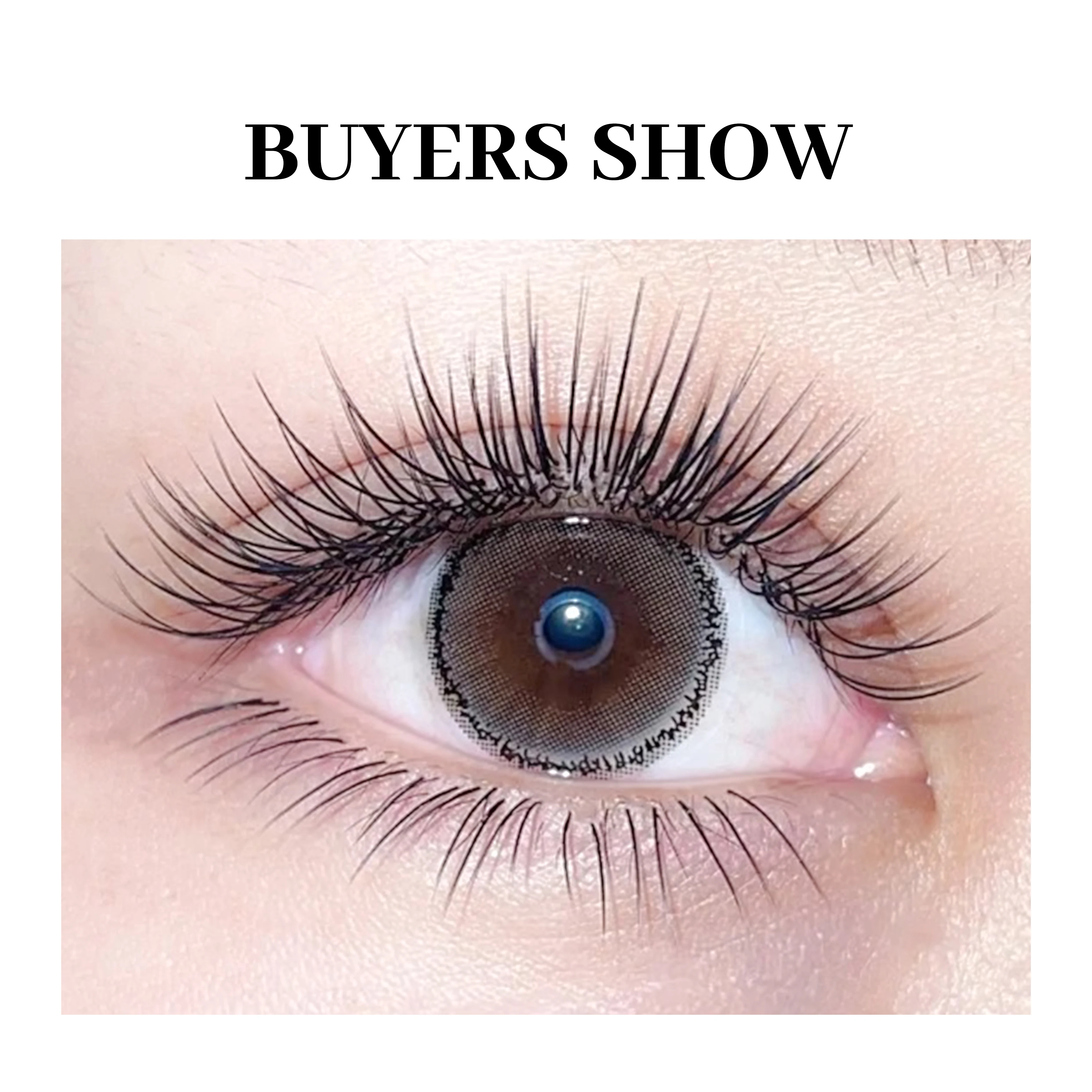 XIUSUZAKI Flat Ellipse Individual Lashes Extensions Matte Black Split Tips Classic Volume Eyelash Extension False Lashes Tools