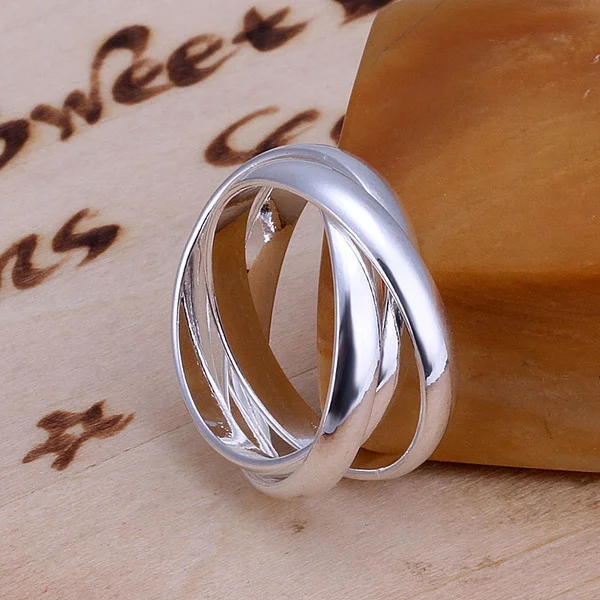 Free Shipping for Women Lady Wedding Beautiful Charm Fashion Women 925 Sterling Silver Rings Jewelry Cute Lover Gift