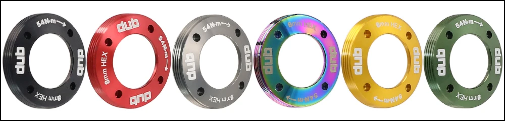 Bicycle Crank Arm Cap Kit DUB Crank Cover DUB Cap Crank Self-Extracting Bolt M18/M30 for SRAM NX/GX/Force/XX1 Crank Spare Part