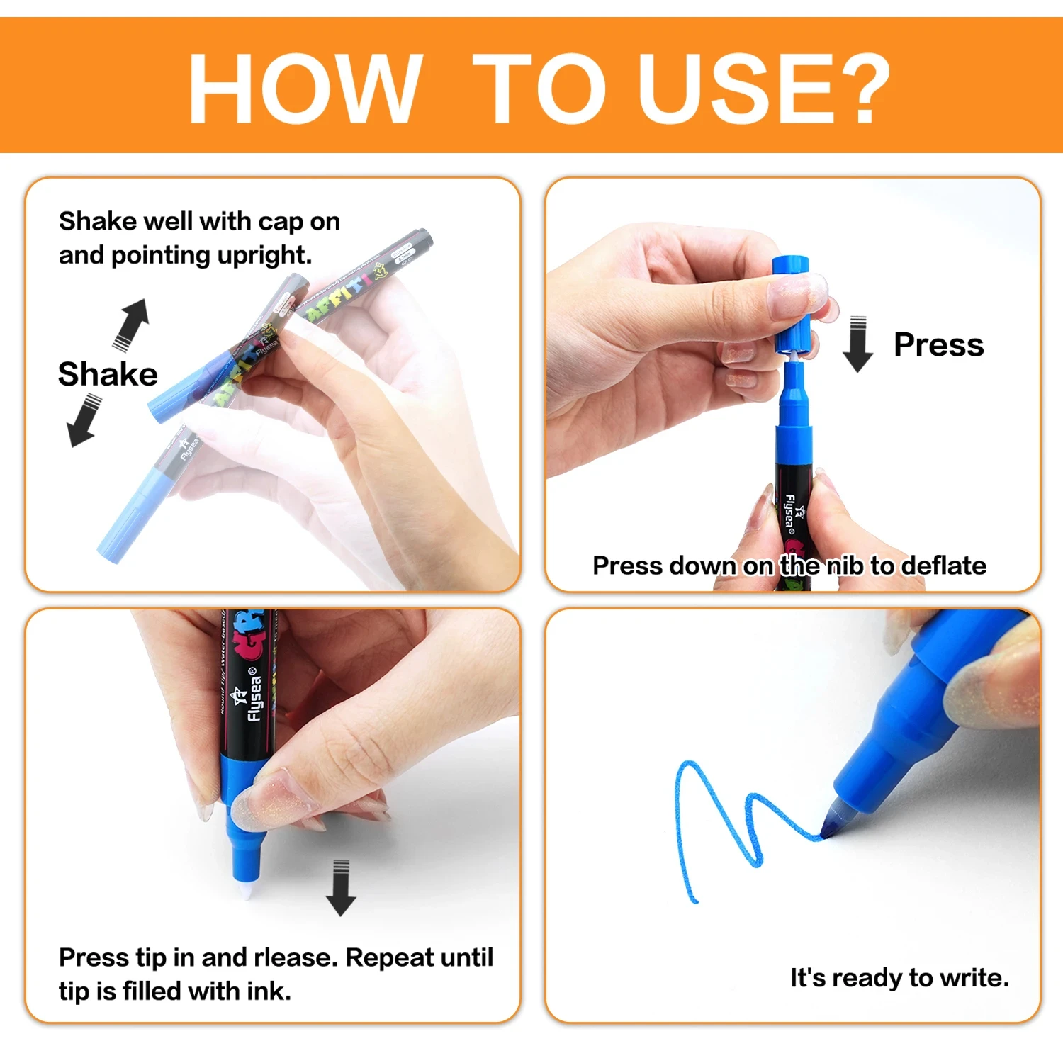 12/18/24 Colors Acrylic Graffiti Pens Premium Ultra-Fine 0.7mm Tips for Artists, Designers, and Graffiti Enthusiasts