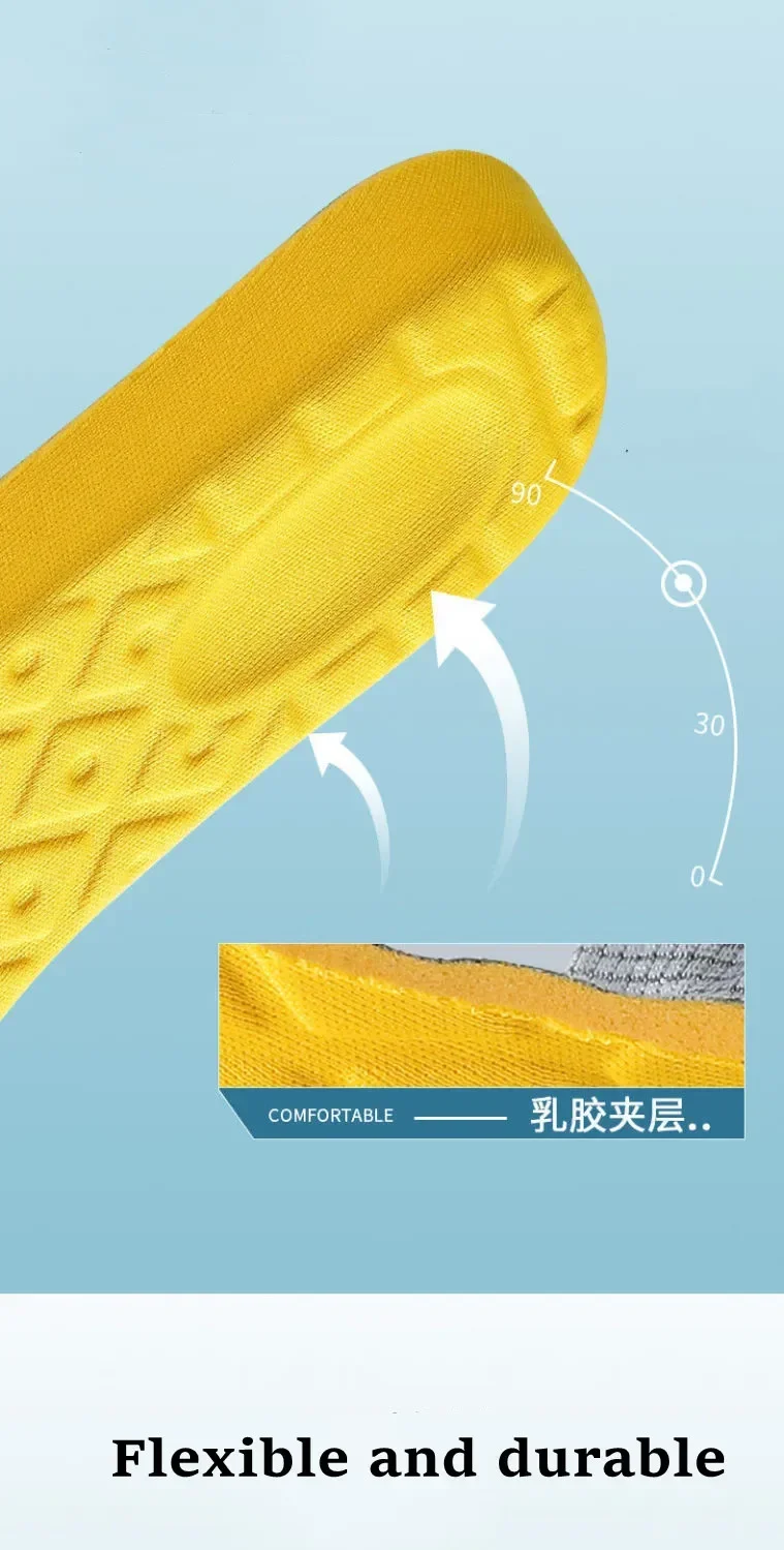 Unisex Memory Foam Arch Support Insoles, Soft Comfort Shoe Pads, Shock Absorbing Inserts for Sneakers, Foot Care for Long Time