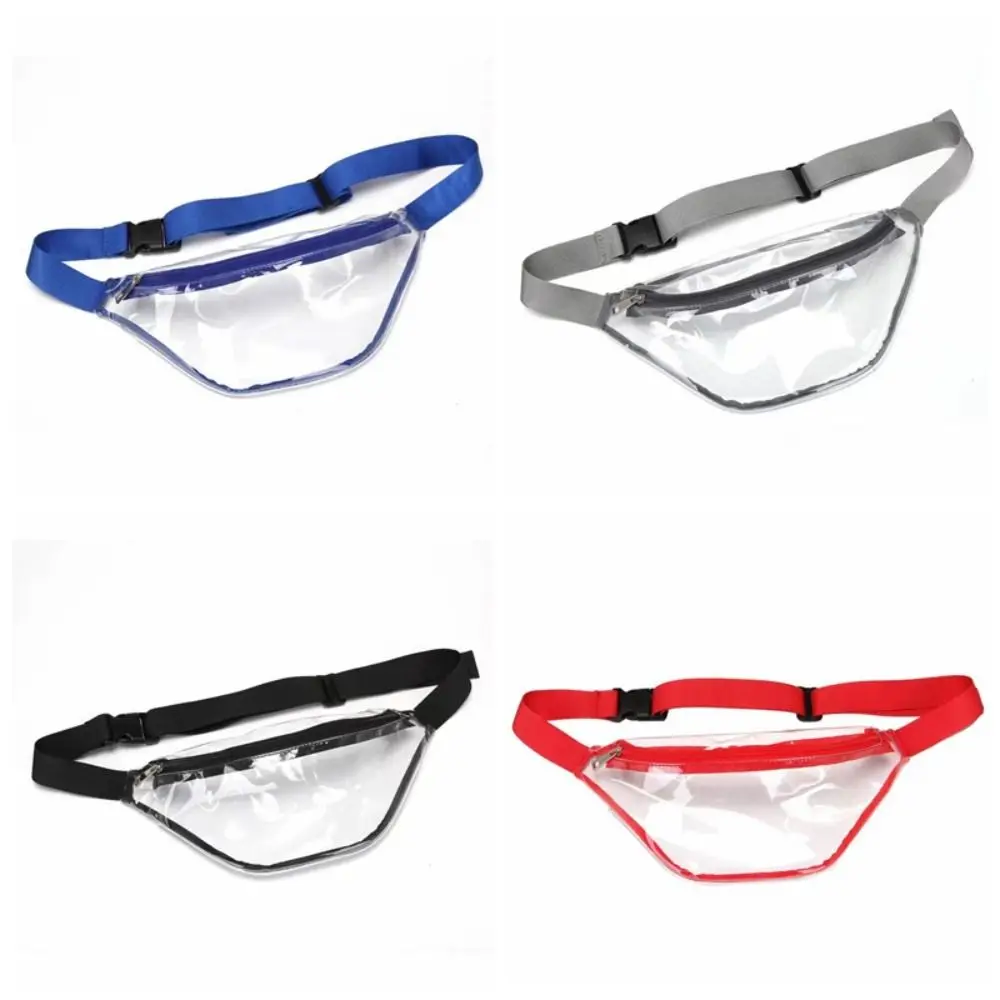 Fashion Waterproof Waist Pack Transparent PVC Waterproof Phone Pouch Waist Strap Fanny Pack Bag Floating Women Men for Swimming