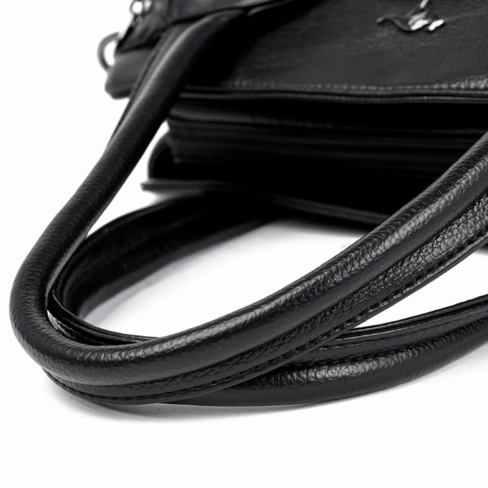 2026 Luxury Designer Women's Handbag Multi-Pocket Soft Leather Female Shoulder Bag High Quality Girl Tote Bolsas Sac a Main