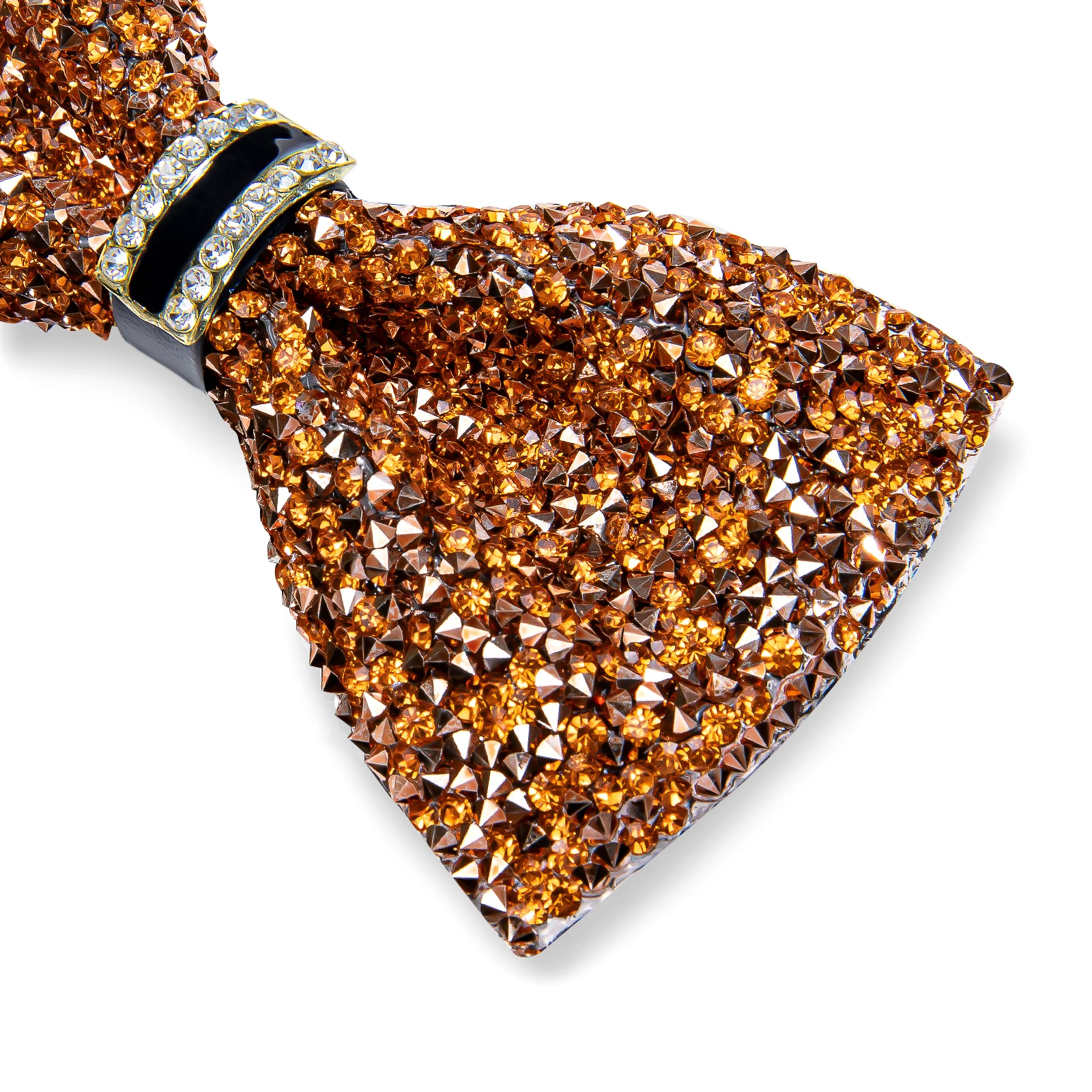 Shinny Rhinestone Diamond Bow Tie Pre-tied Bowknot for Wedding Prom Tuxedo Suits Black Red Green Butterfly Gift for Men
