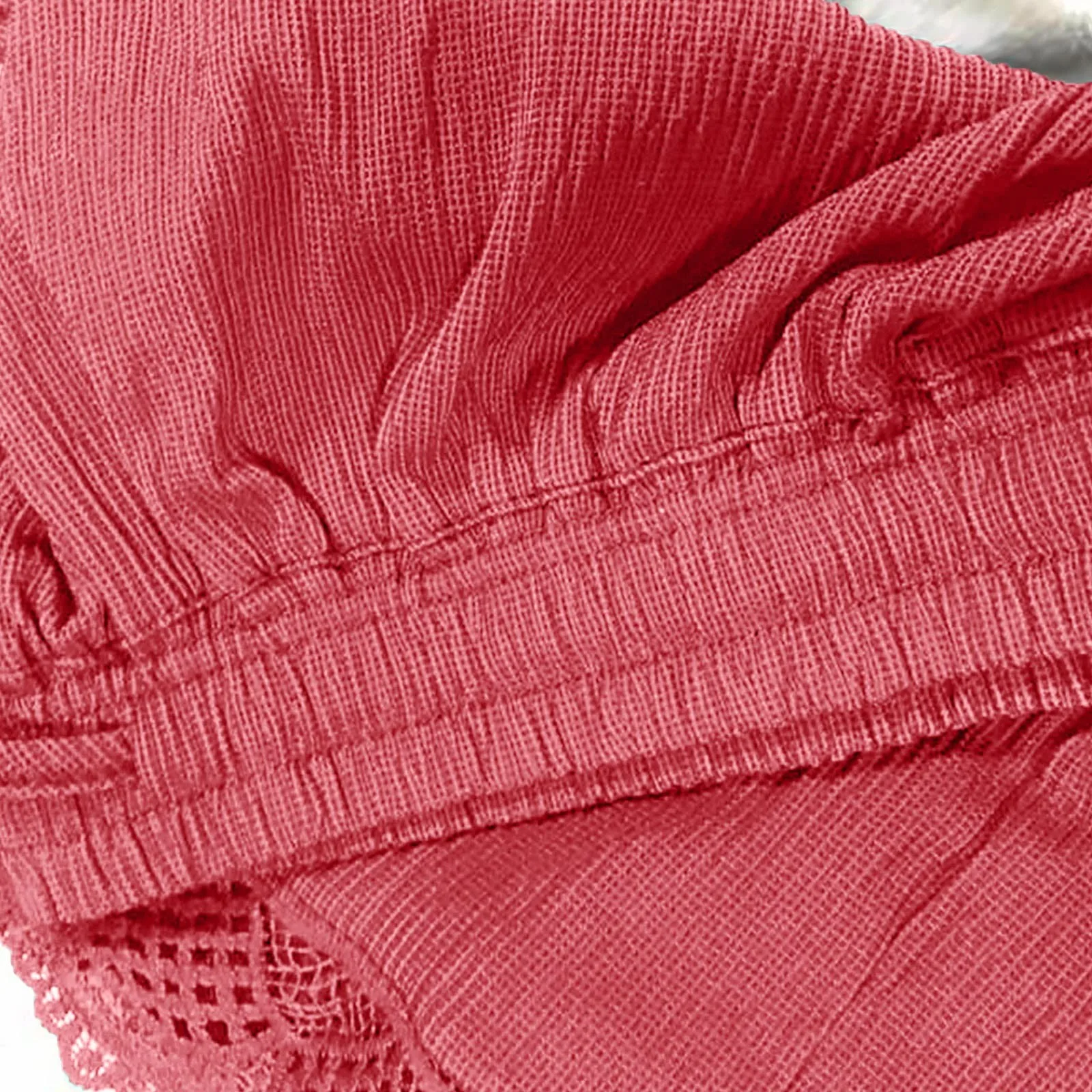 Shorts For Women Ruffle Hem Casual Shorts Plus Size Drawstring Lace Shorts
