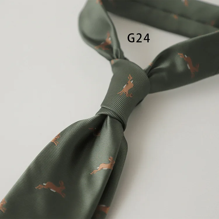 Korean Formal 8CM Polyester Jacquard Neck Ties For Men Luxury Striped Plaid Wine Red Brown Neckties Business Tie Wedding Cravat