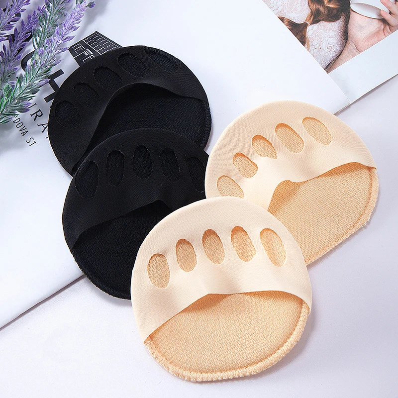 Five Toes Forefoot Pads for Women High Heels Half Insoles Calluses Corns Foot Care Absorbs Shock Socks Toe Pad Inserts