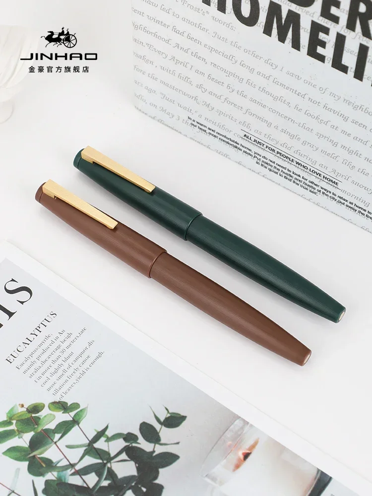Jinhao 80 Fountain Pen Luxury Elegant Pens EF F 0.3MM Extra Fine Nib Writing Pens Stationery Student Office School Supplies