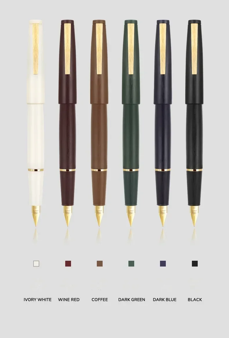 Jinhao 80 Fountain Pen Luxury Elegant Pens EF F 0.3MM Extra Fine Nib Writing Pens Stationery Student Office School Supplies