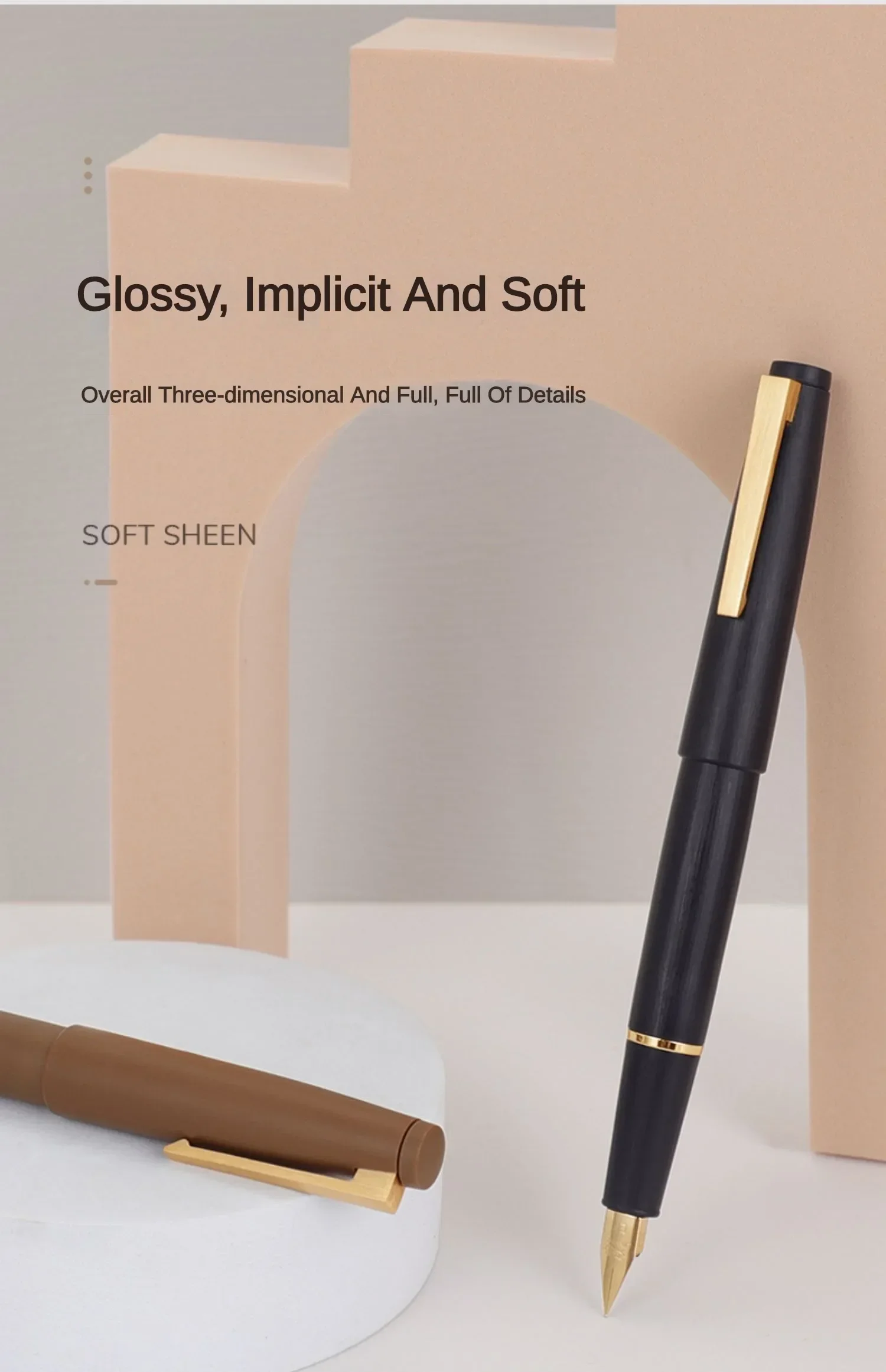 Jinhao 80 Fountain Pen Luxury Elegant Pens EF F 0.3MM Extra Fine Nib Writing Pens Stationery Student Office School Supplies