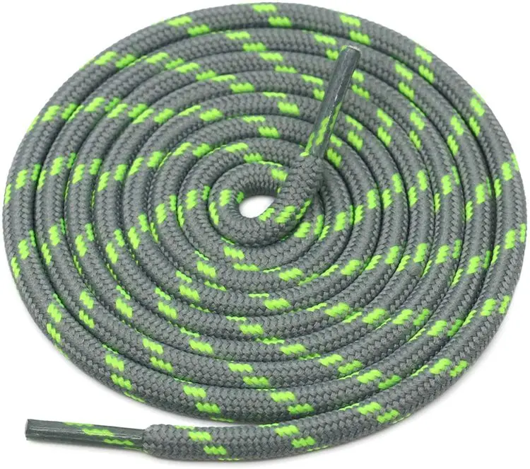 1Pair Round Shoelaces Outdoor Hiking Sports Shoe Laces Kids Sneakers Shoe Lace Length 100/120/140/160CM Lacets Baskets 19 Colors