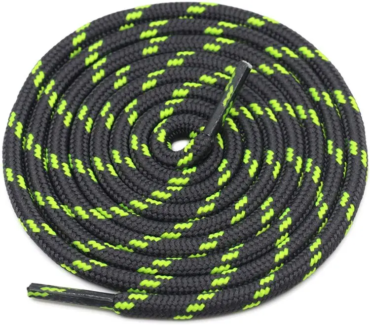 1Pair Round Shoelaces Outdoor Hiking Sports Shoe Laces Kids Sneakers Shoe Lace Length 100/120/140/160CM Lacets Baskets 19 Colors