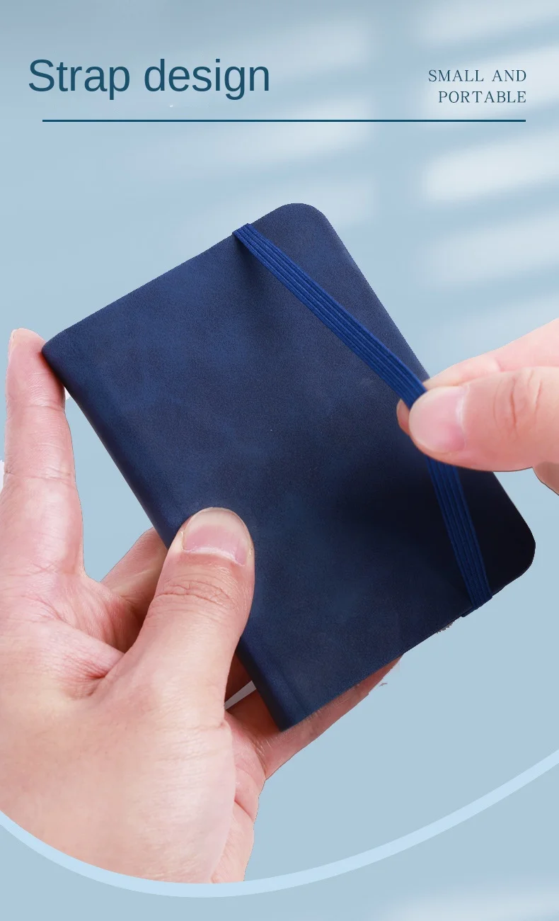 Mini Book A7 Small Notebook Portable Portable Notepad Small Pocket Skin Feeling Leather Waterproof Notes school supplies