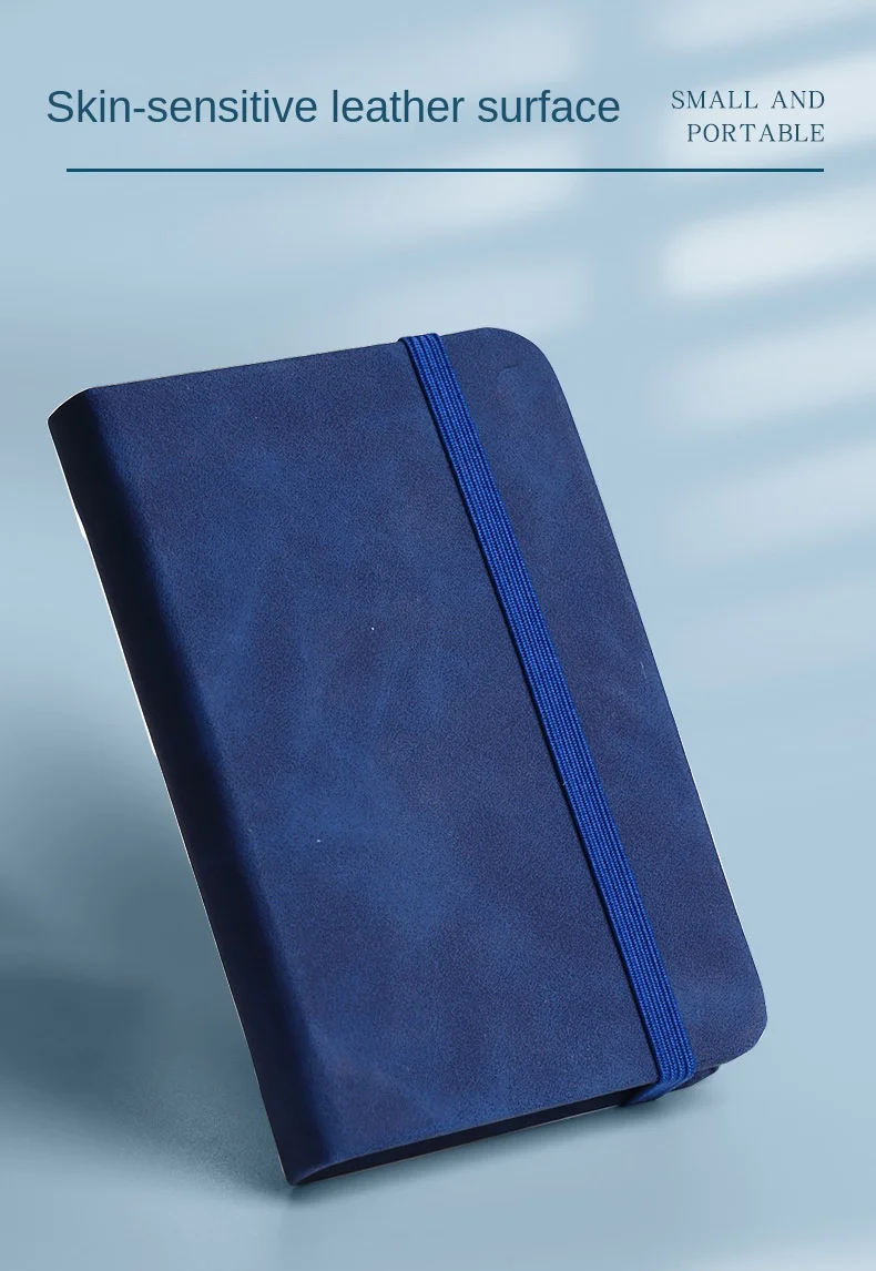 Mini Book A7 Small Notebook Portable Portable Notepad Small Pocket Skin Feeling Leather Waterproof Notes school supplies