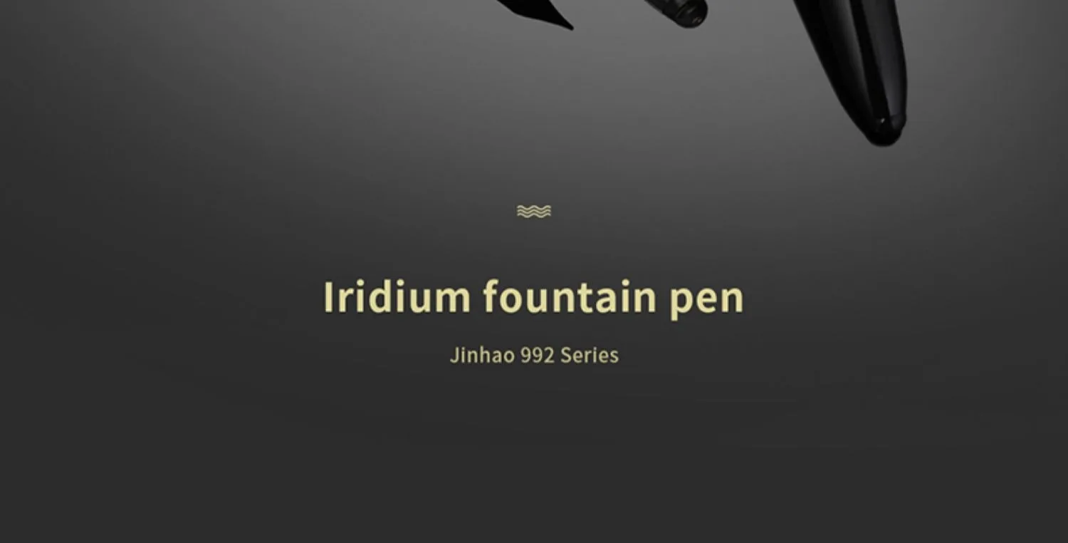 12 Colors JINHAO 992 Fountain Pen Silver Clip Luxury Writing Ink Pens Student Business Office School Supplies Stationery PK 82