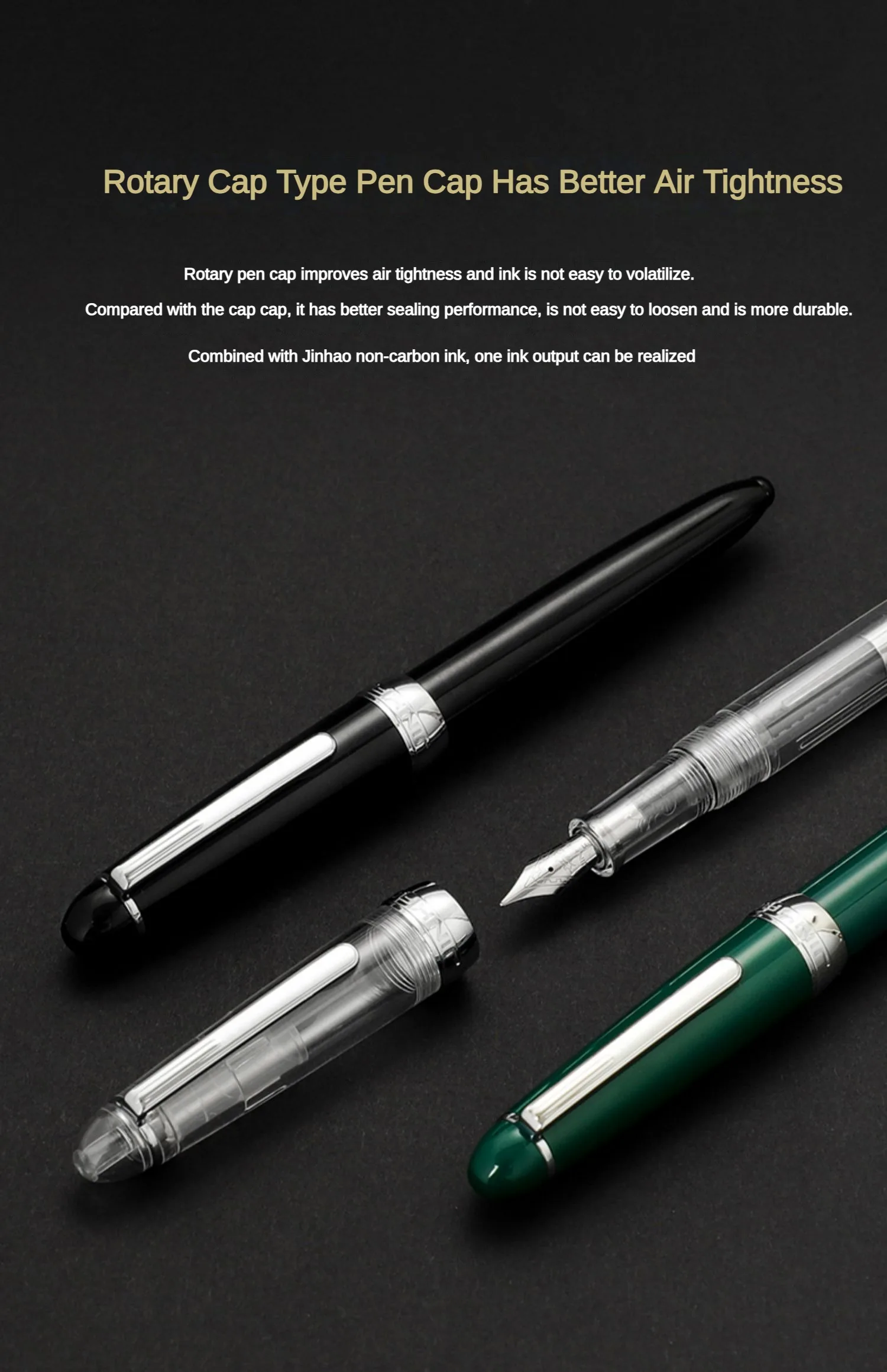 12 Colors JINHAO 992 Fountain Pen Silver Clip Luxury Writing Ink Pens Student Business Office School Supplies Stationery PK 82
