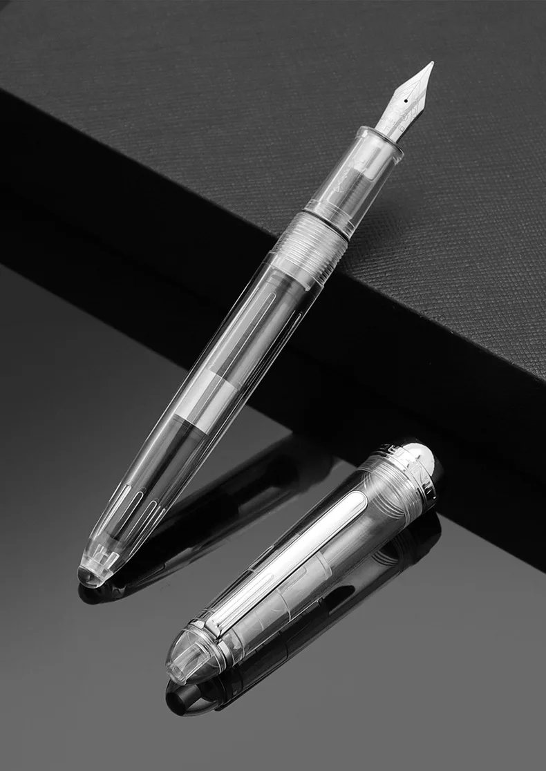 12 Colors JINHAO 992 Fountain Pen Silver Clip Luxury Writing Ink Pens Student Business Office School Supplies Stationery PK 82