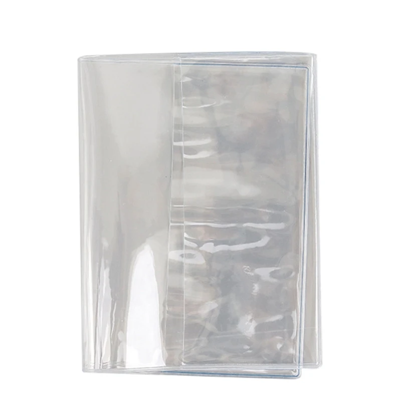 PVC Transparent Protective Sleeve A6/A5 BooK Cover Binder Notebook Cover Waterproof Fit for Most Planner Binder Scrapbook
