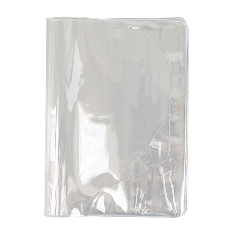 PVC Transparent Protective Sleeve A6/A5 BooK Cover Binder Notebook Cover Waterproof Fit for Most Planner Binder Scrapbook
