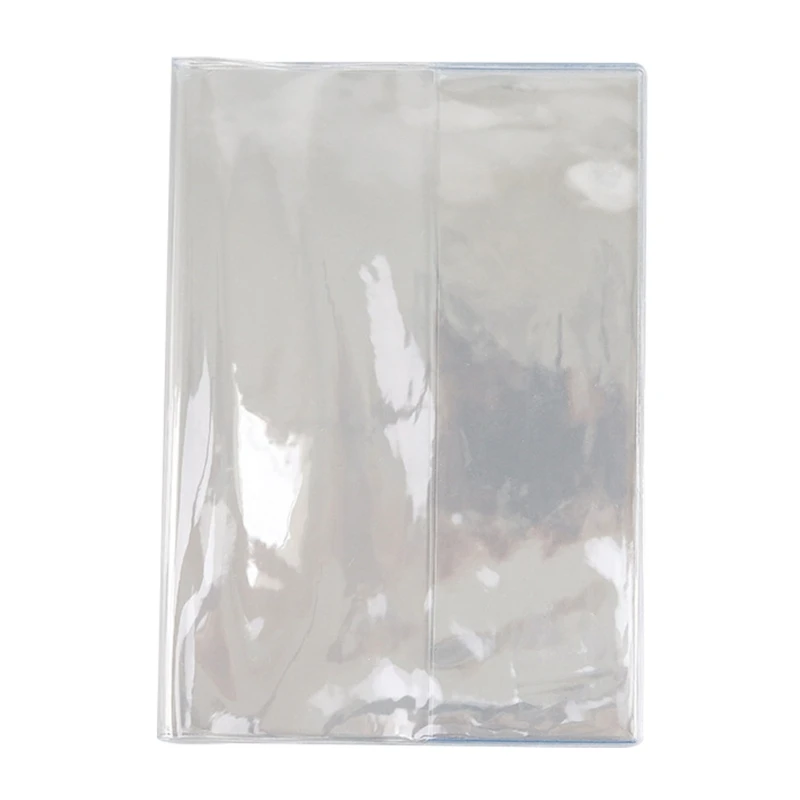 PVC Transparent Protective Sleeve A6/A5 BooK Cover Binder Notebook Cover Waterproof Fit for Most Planner Binder Scrapbook