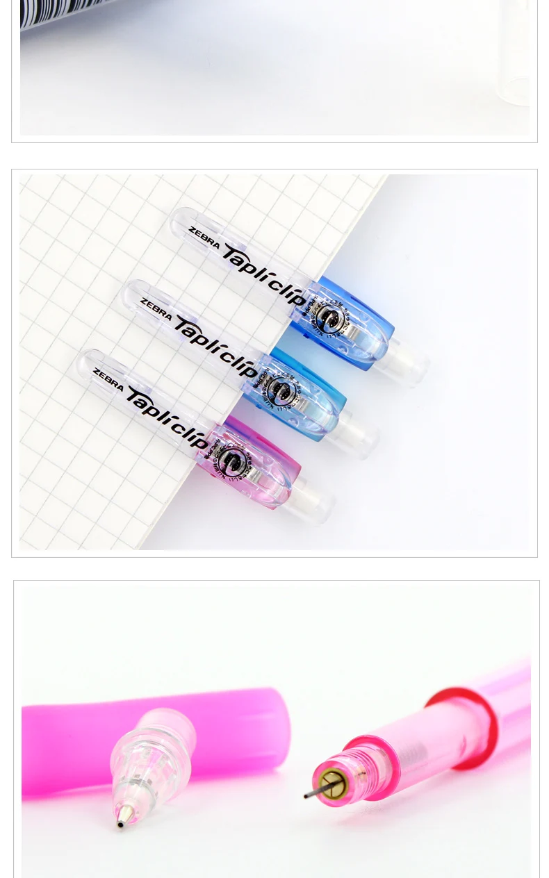 Stationery Automatic Pencil 6 Colors Mechanical Pencil Scalable Pen Tip Soft Pen Grip Exquisite Portable School Office Supplies