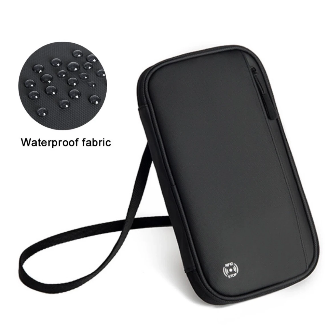 Travel Wallet Passport Holder Travel Documents Organizer Durable Waterproof Passport Case with RFID Blocker for Women Men