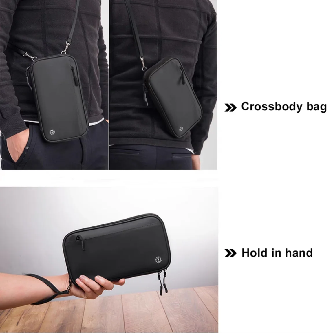 Travel Wallet Passport Holder Travel Documents Organizer Durable Waterproof Passport Case with RFID Blocker for Women Men