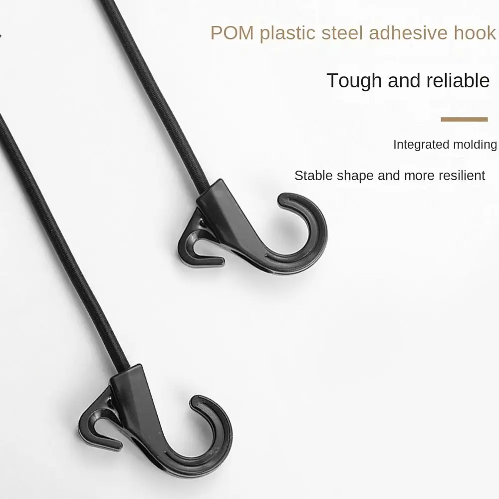 with The Hook Bungee Cord Durable 1m Black Trolley Strap Luggage Cart Strap Luggage Cart Bike