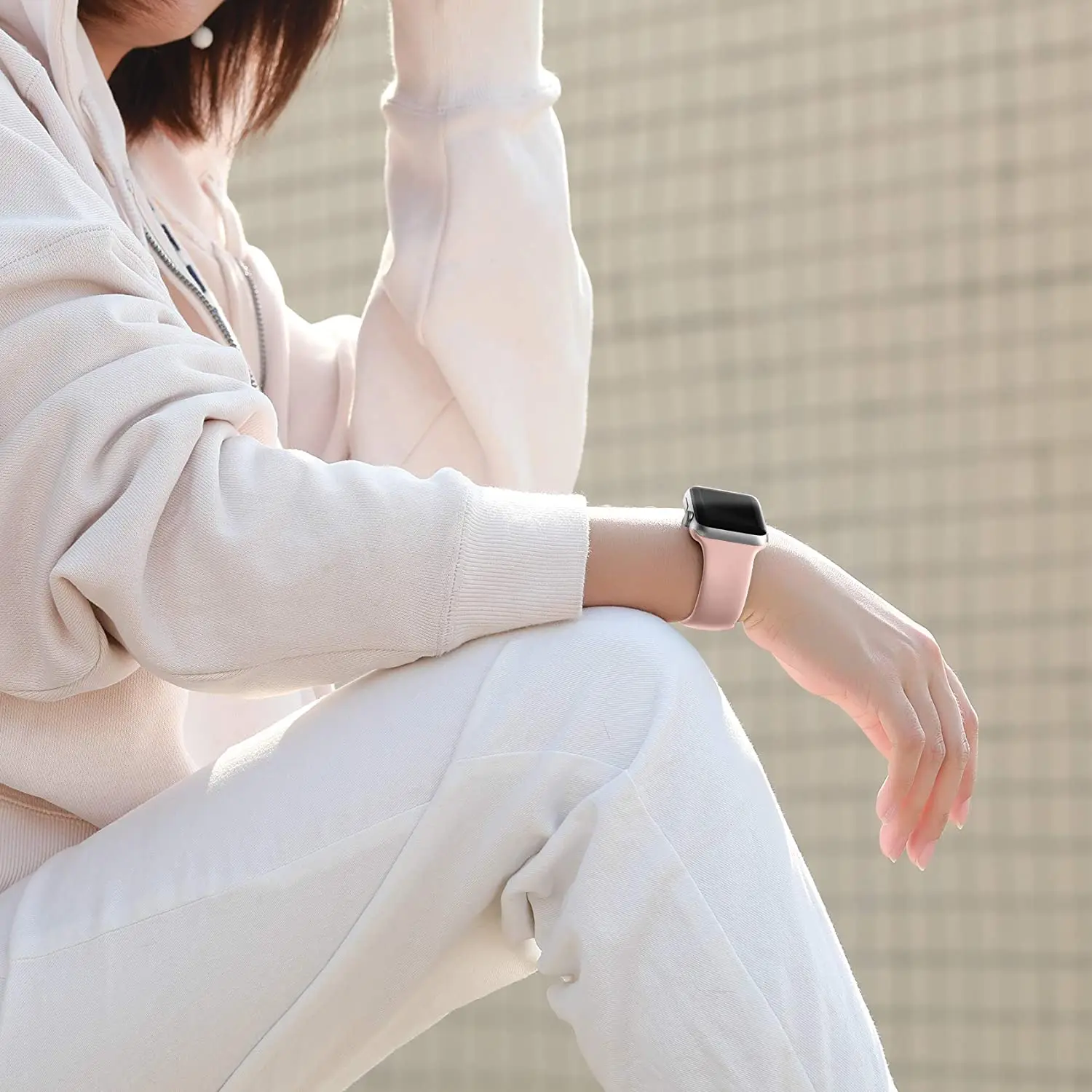 Silicone Strap for Apple Watch Bands 40mm 44mm 46mm 45mm 49mm Correa Bracelet iWatch Series Ultra 4 3 2 7 8 9 SE 10 11 12 Band