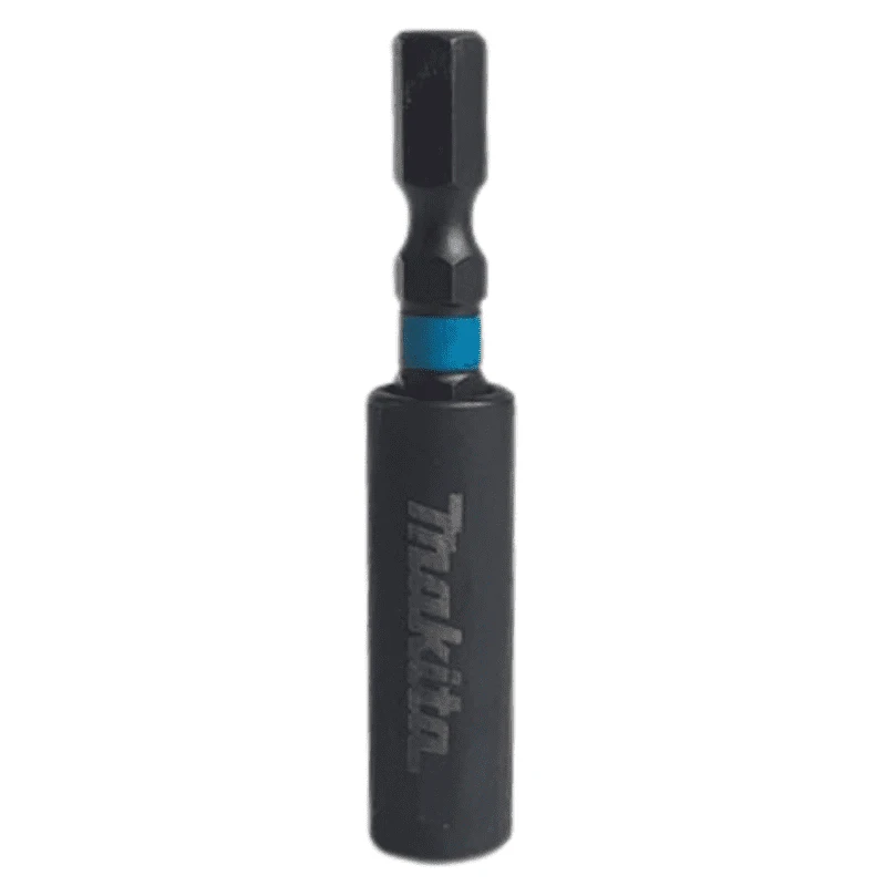 Makita E-08785 Impact Magnetic Extension Bit Holder Black 60MM/1/4" Hexagon Rust Resistant Durable Tool Accessories