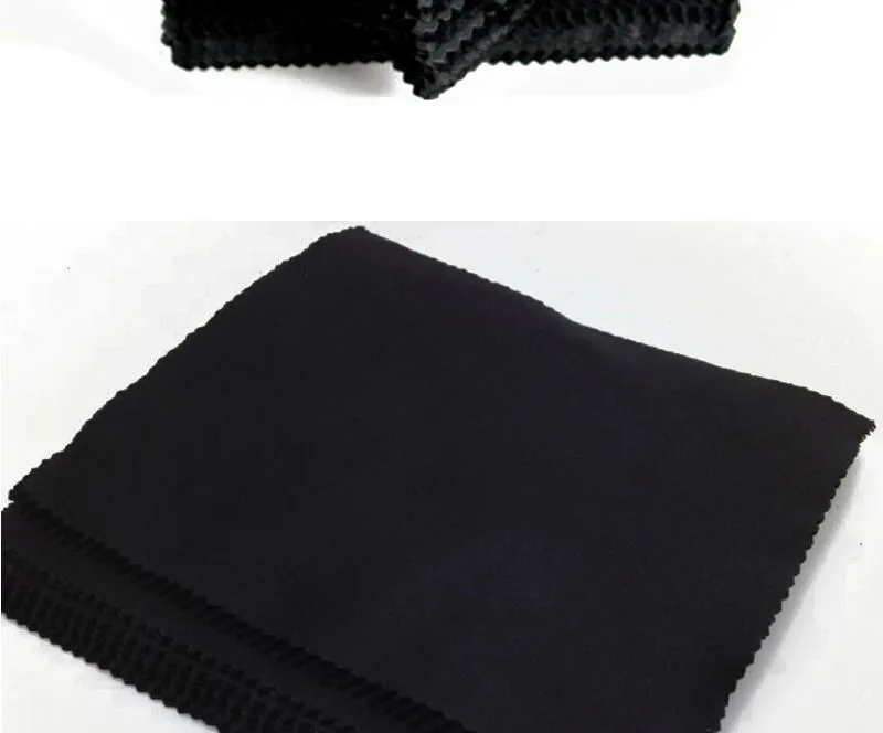 1/20/100/300 pcs/lot Black Microfiber Sunglasses Eyeglasses Cleaning Cloth 13*13cm Glasses Eyewear Clean Lens Cloth Accessories