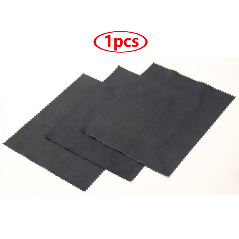1/20/100/300 pcs/lot Black Microfiber Sunglasses Eyeglasses Cleaning Cloth 13*13cm Glasses Eyewear Clean Lens Cloth Accessories