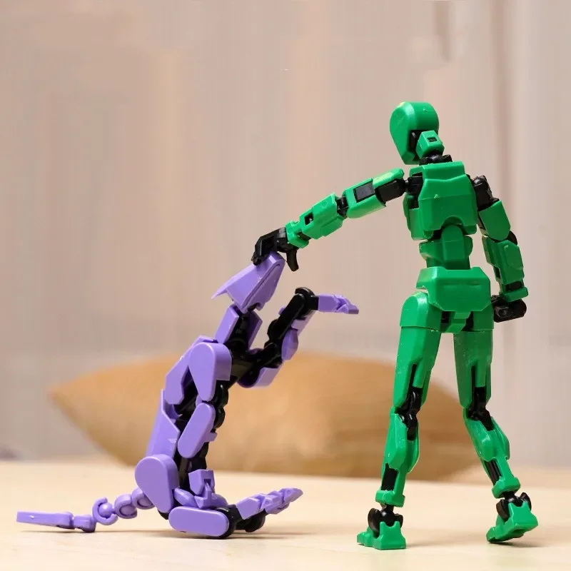 13 Action Figure Titan Multi-Jointed Movable Shapeshift Robot T13 Action Mannequin Character And Dog Figure Toys Gifts