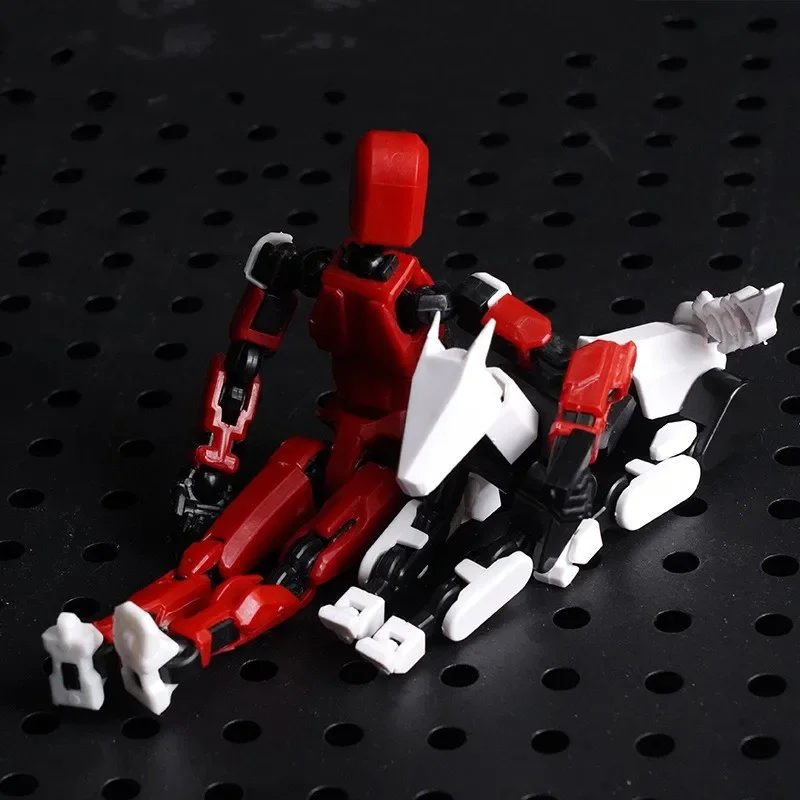 13 Action Figure Titan Multi-Jointed Movable Shapeshift Robot T13 Action Mannequin Character And Dog Figure Toys Gifts