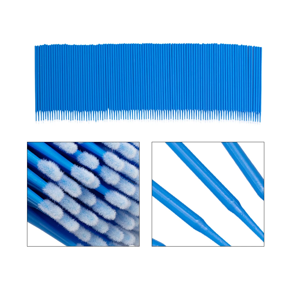 100pcs Paint Brushes Paint Touch-up Dentistry Pen Car Applicator Stick Once-only Use Automobile Pen Cleaning Stick Paint Brushes