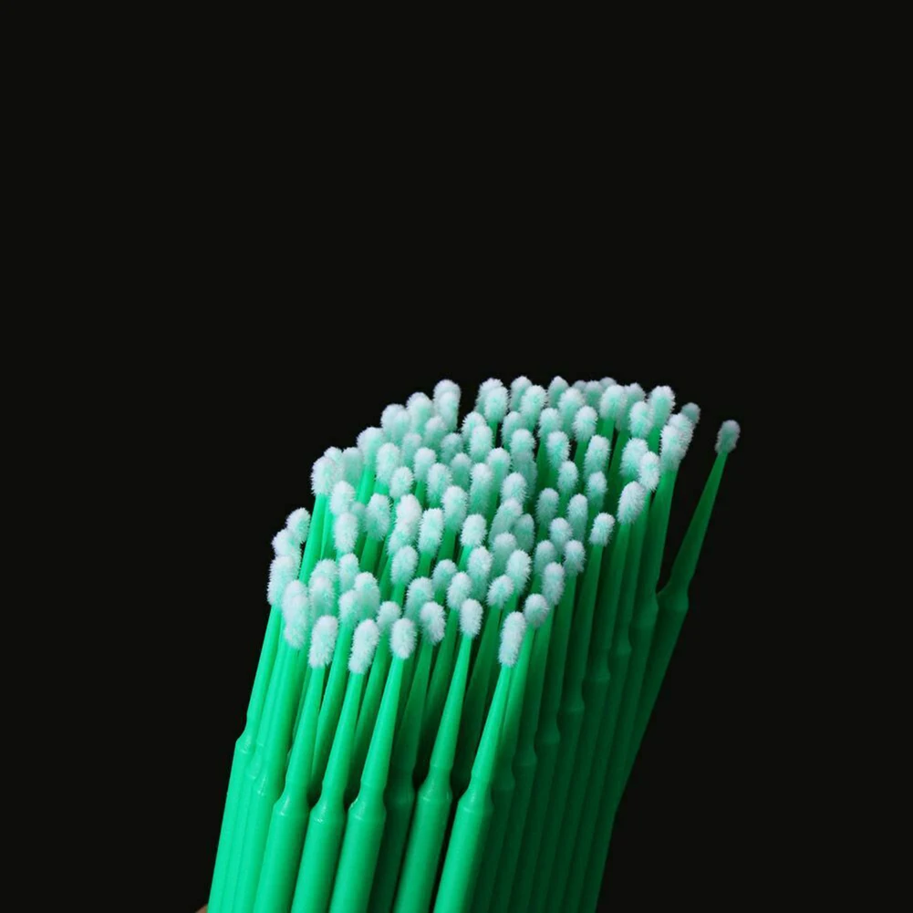 100pcs Paint Brushes Paint Touch-up Dentistry Pen Car Applicator Stick Once-only Use Automobile Pen Cleaning Stick Paint Brushes