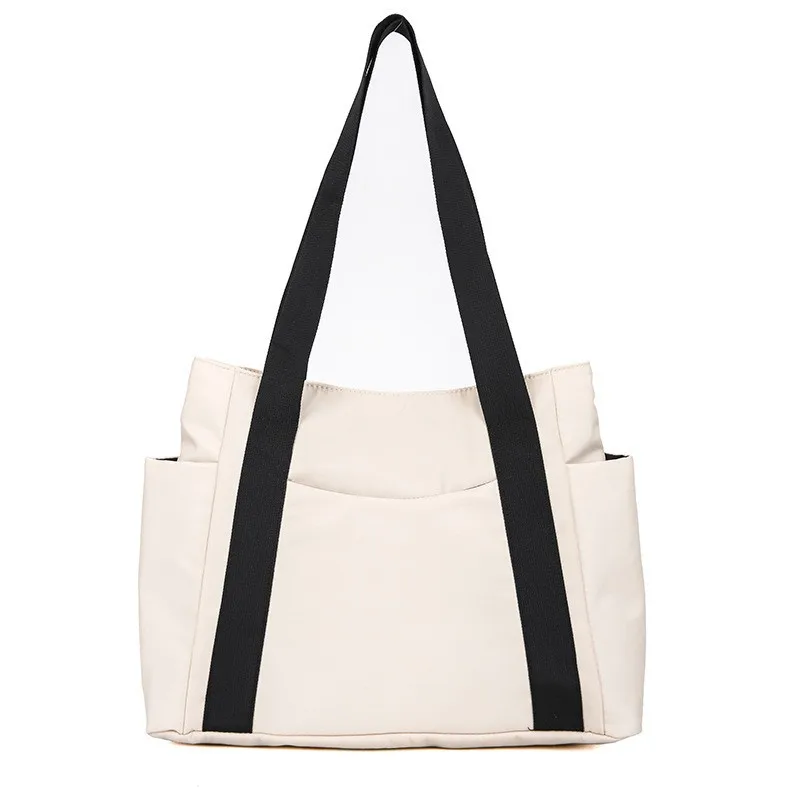 Women's Bag Designer Luxury Bags Nylon Commuting Shoulder Handbag Solid Color Tote Bag Mommy Large Capacity Vacation Handbag2024